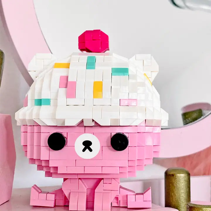 Bruno Cupcake Bear Mini Brick Kit