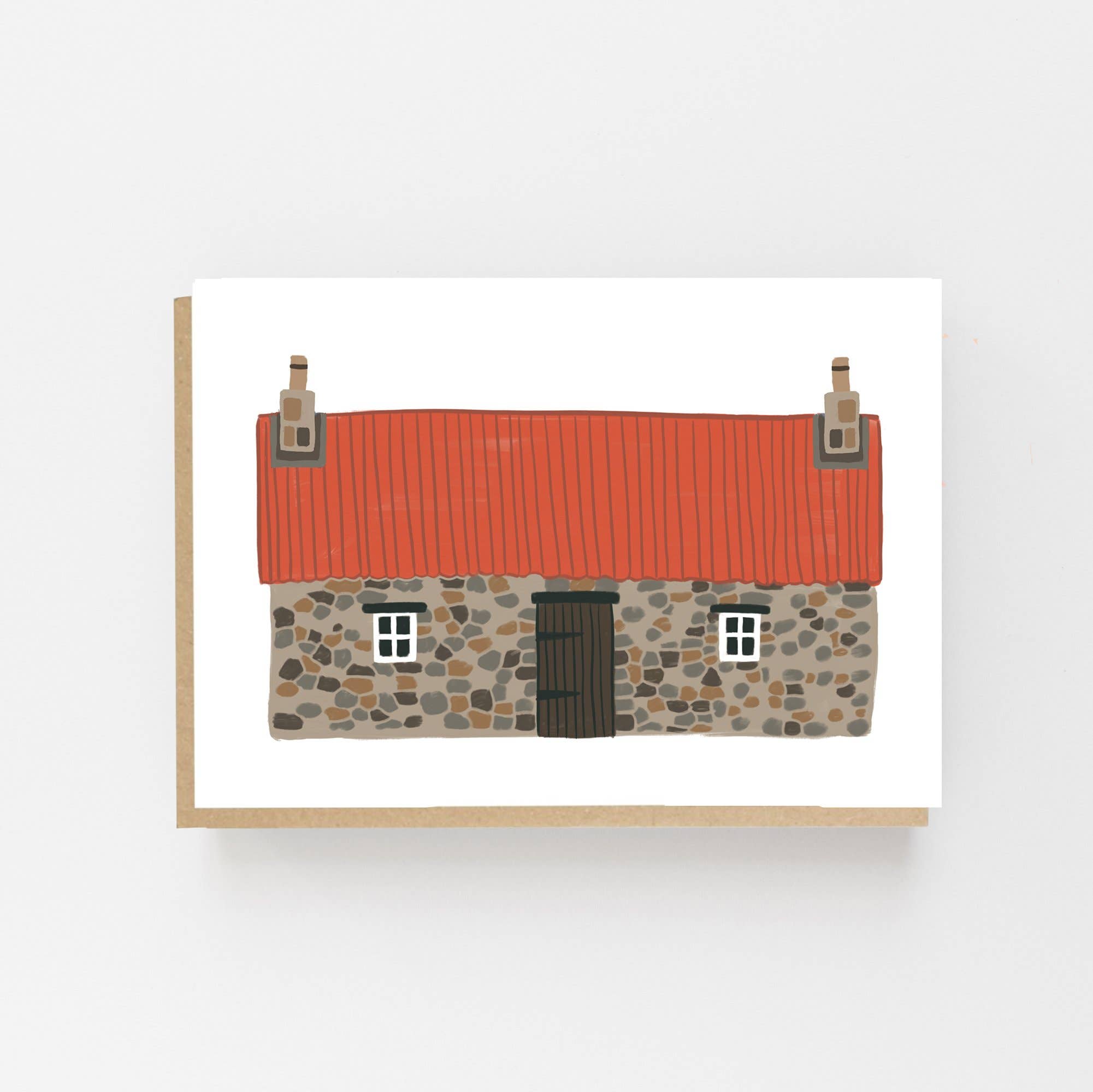 Scottish Bothy Blank Card