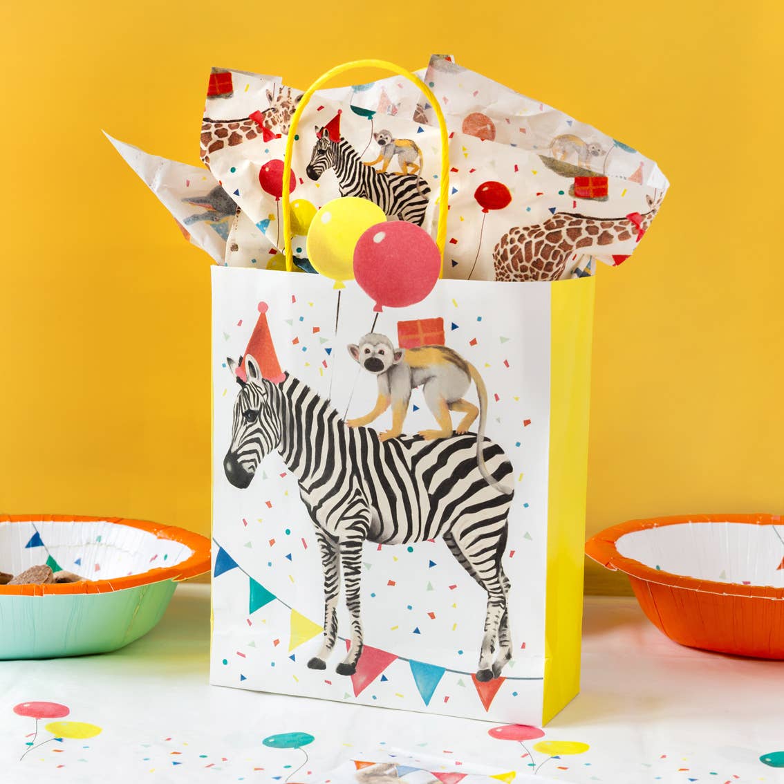 Tissue Paper - Safari Animal Birthday
