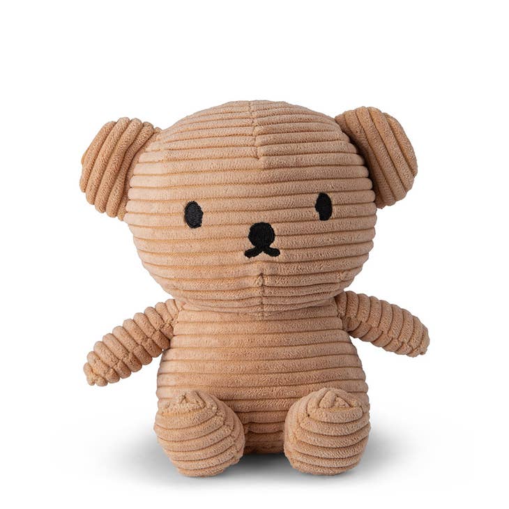 Miffy Bear in Beige Corduroy