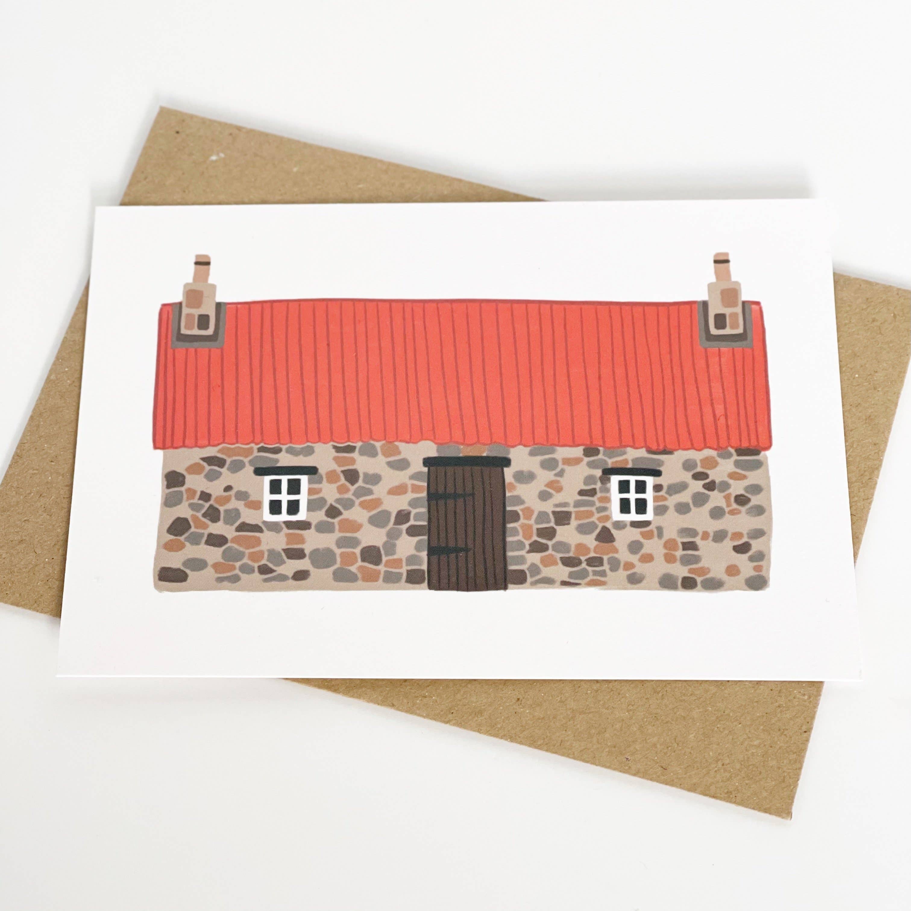 Scottish Bothy Blank Card