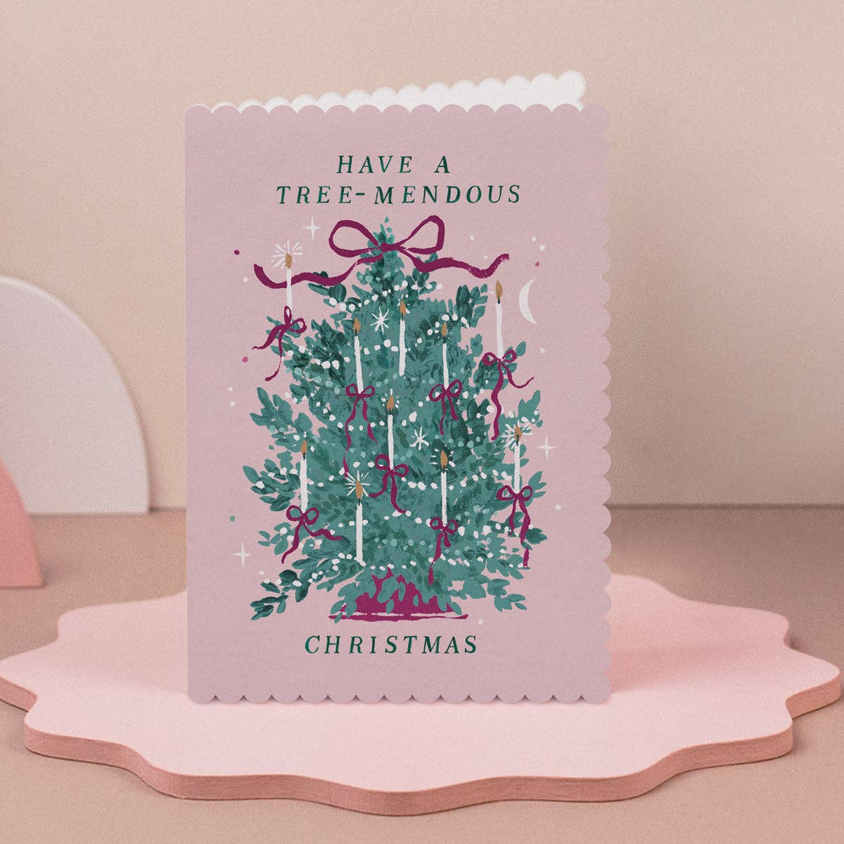 Tree-mendous Christmas Card