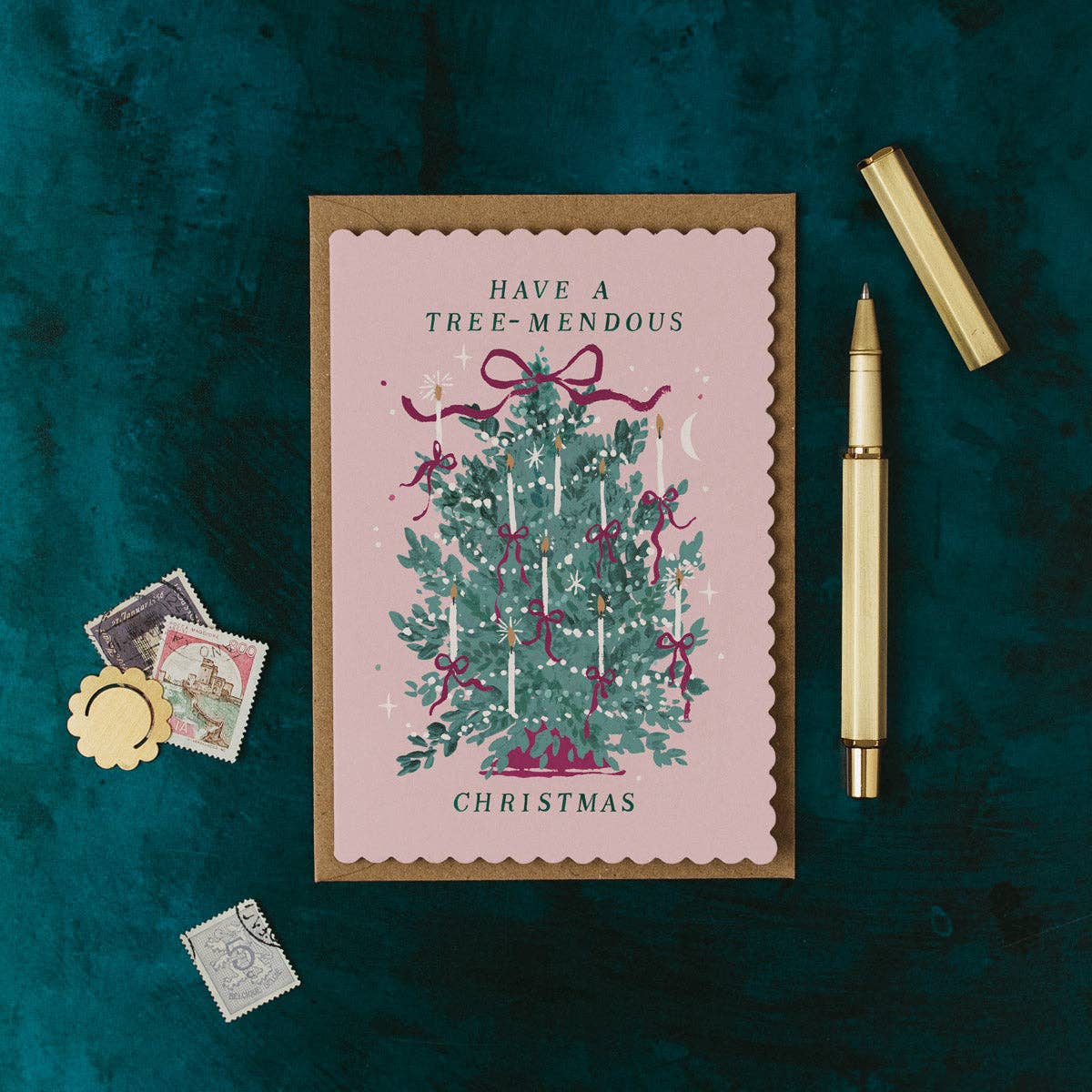 Tree-mendous Christmas Card