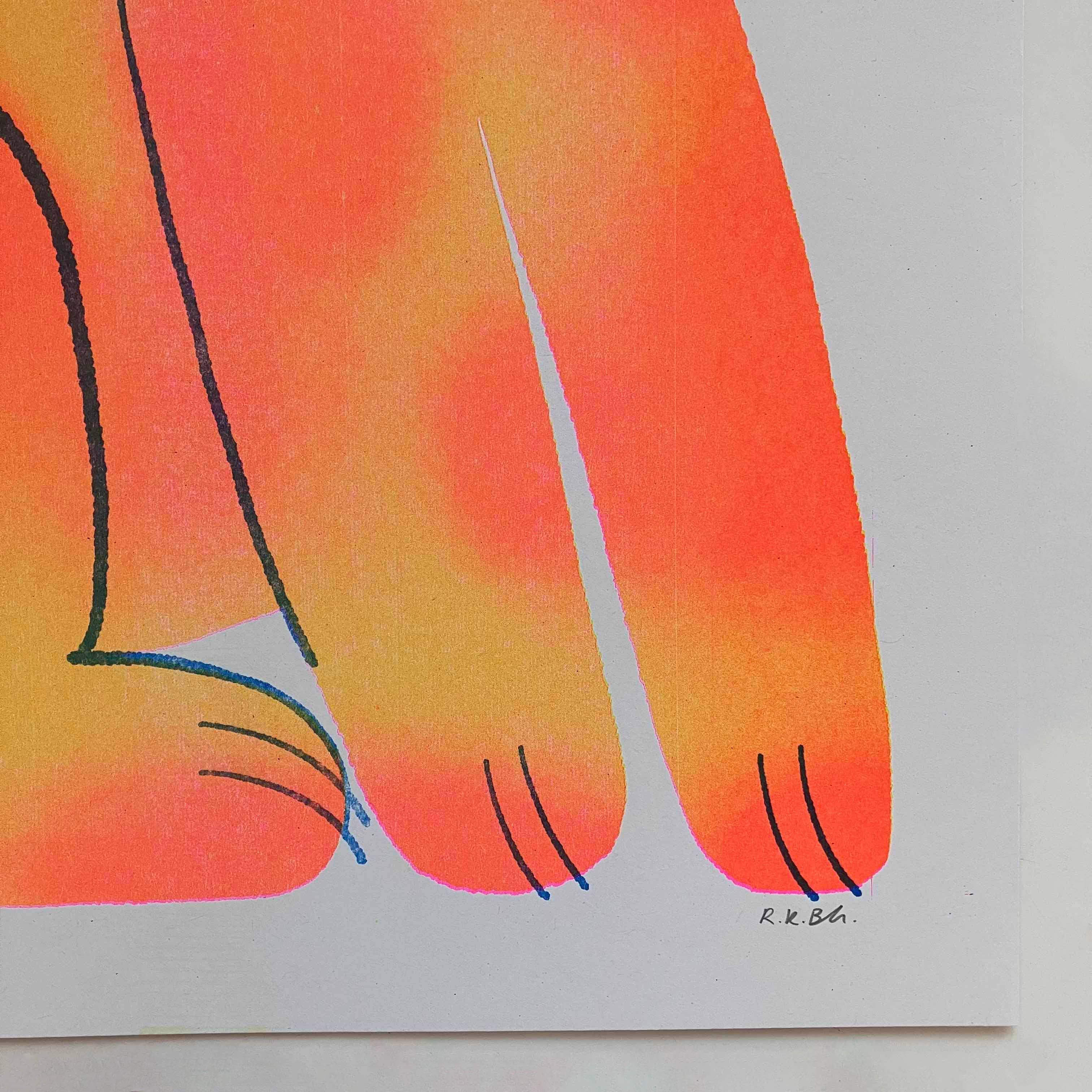 Doggo A3 Riso Print