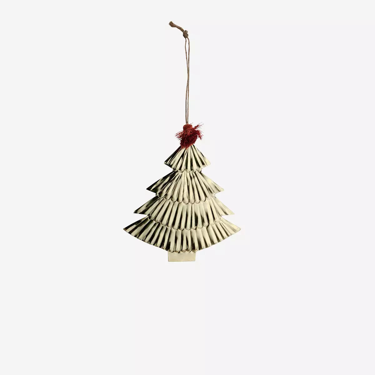 Iron Embossed Christmas Tree Decoration