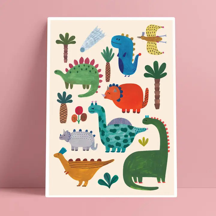 Dinos Art Print