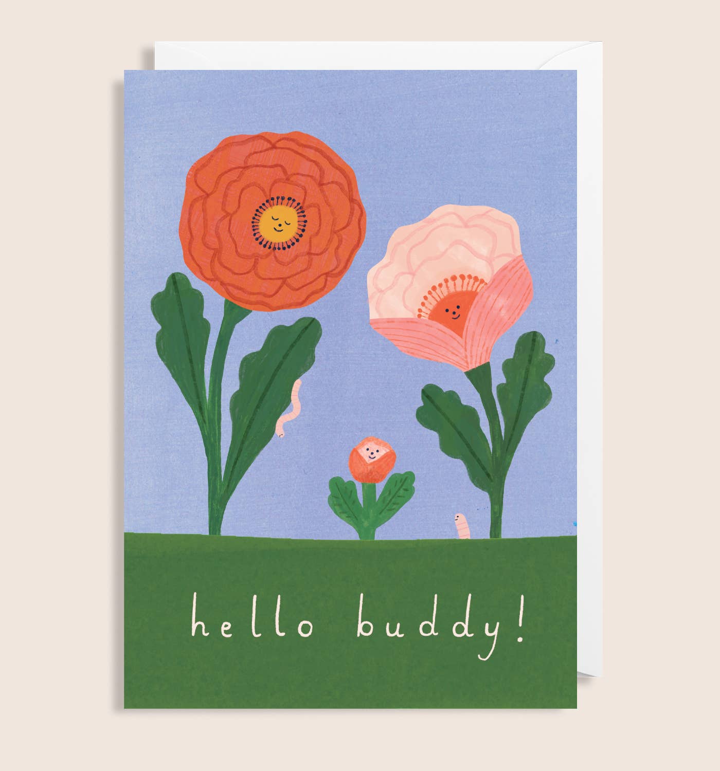 Hello Buddy! New Baby Card