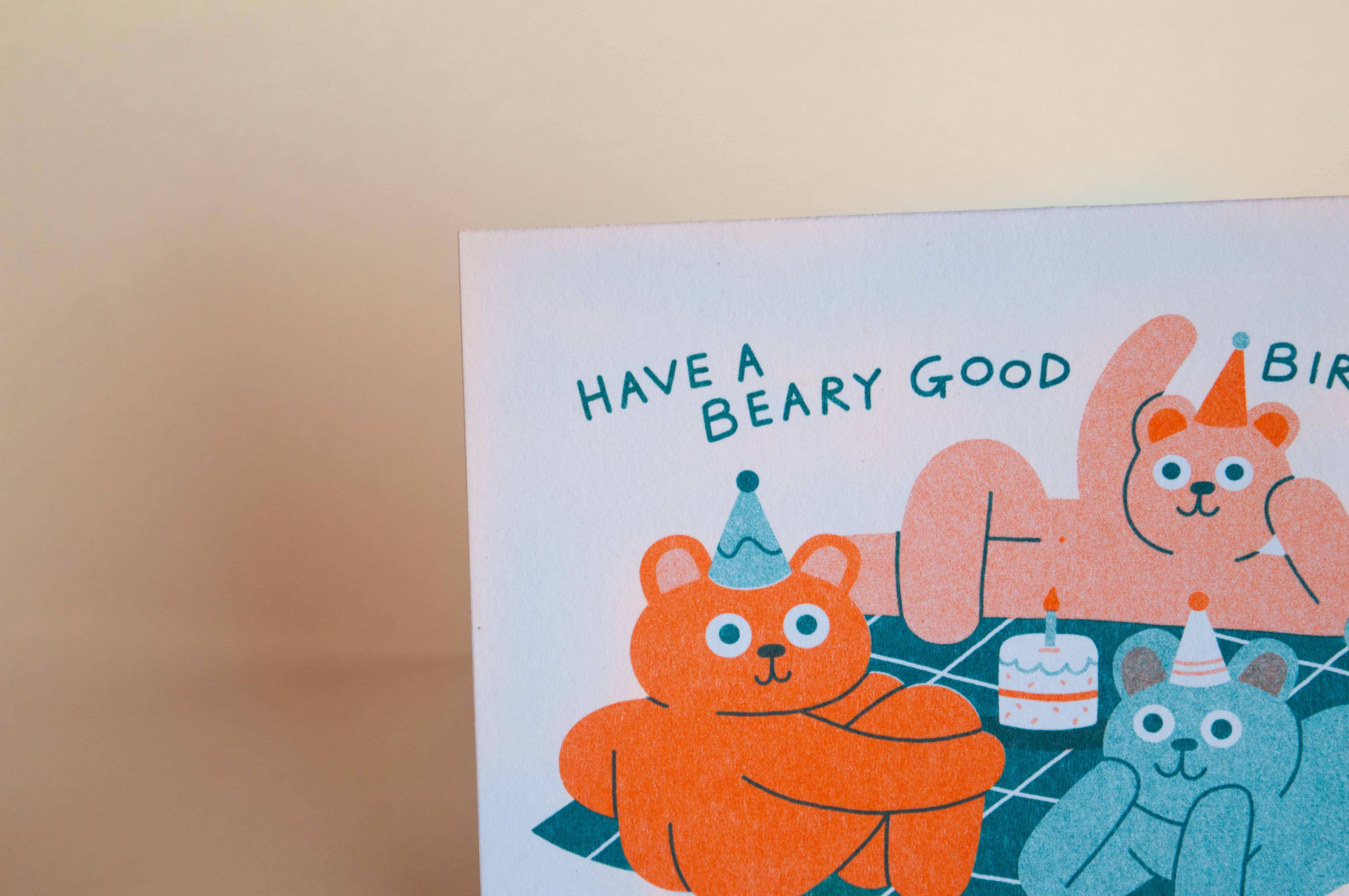 Have a Beary Good Birthday Card