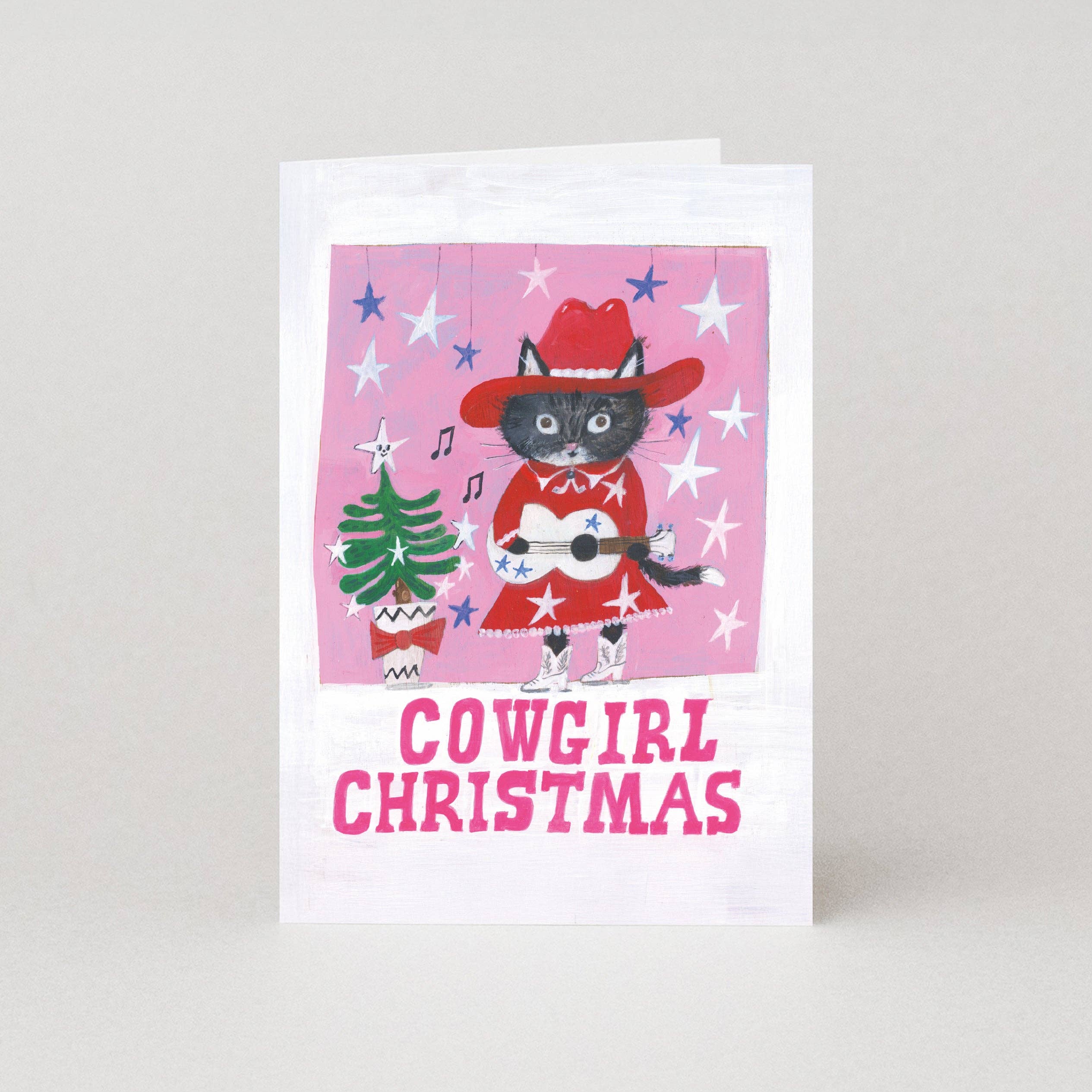 Cowgirl Christmas Card