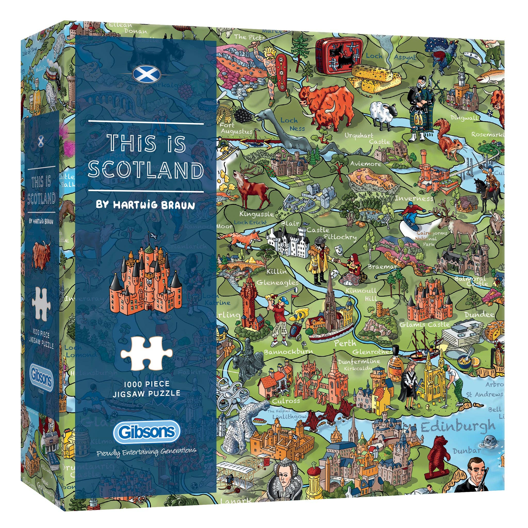 This is Scotland 1000 Piece Jigsaw Puzzle