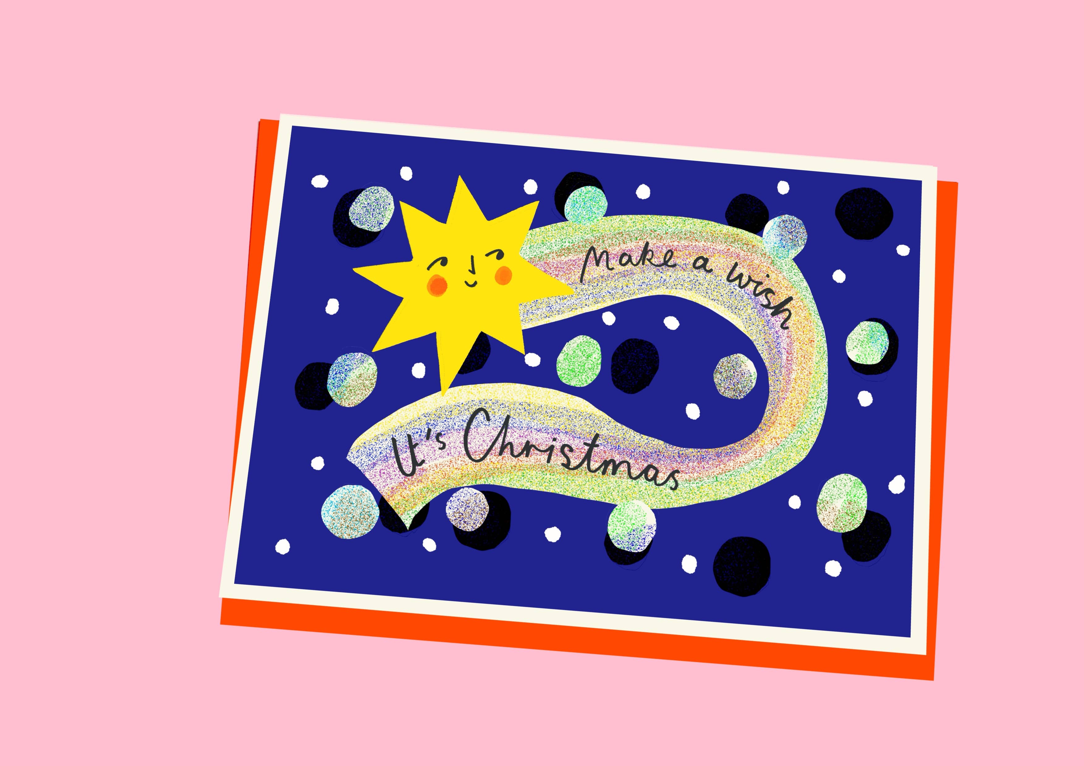 Make A Wish Christmas Card  