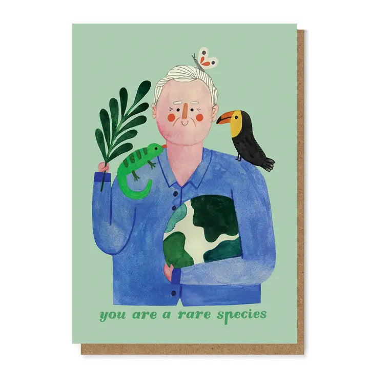 Sir David Attenborough Card