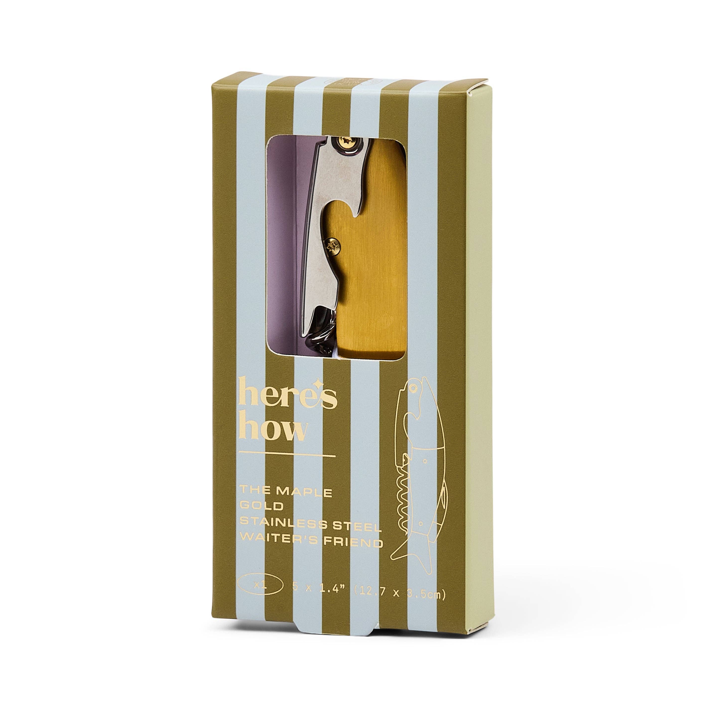 The Maple Wine Bottle Opener