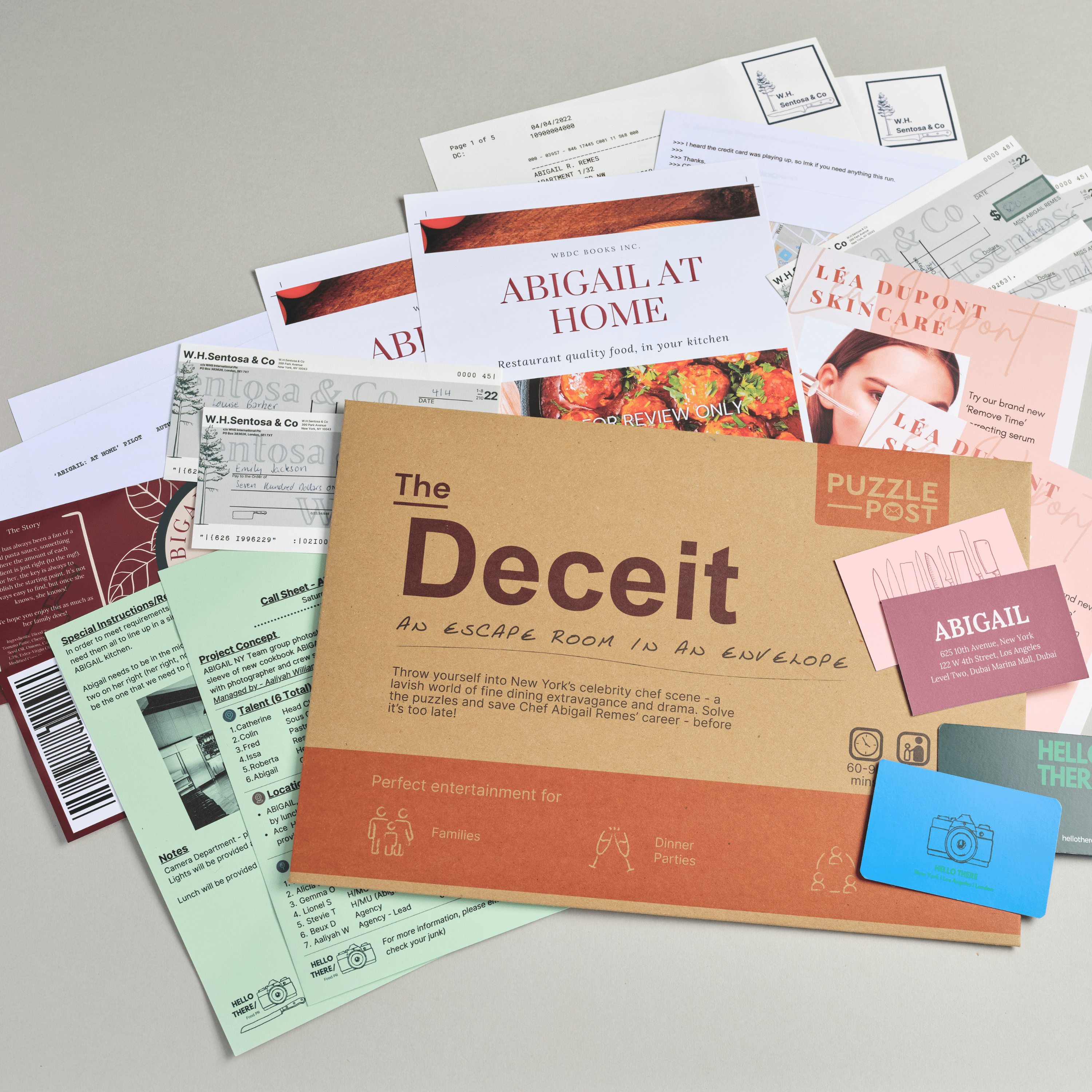 The Deceit Escape Room Game