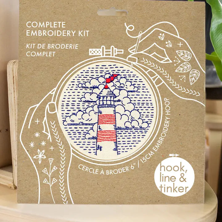 Lighthouse Complete Embroidery Kit