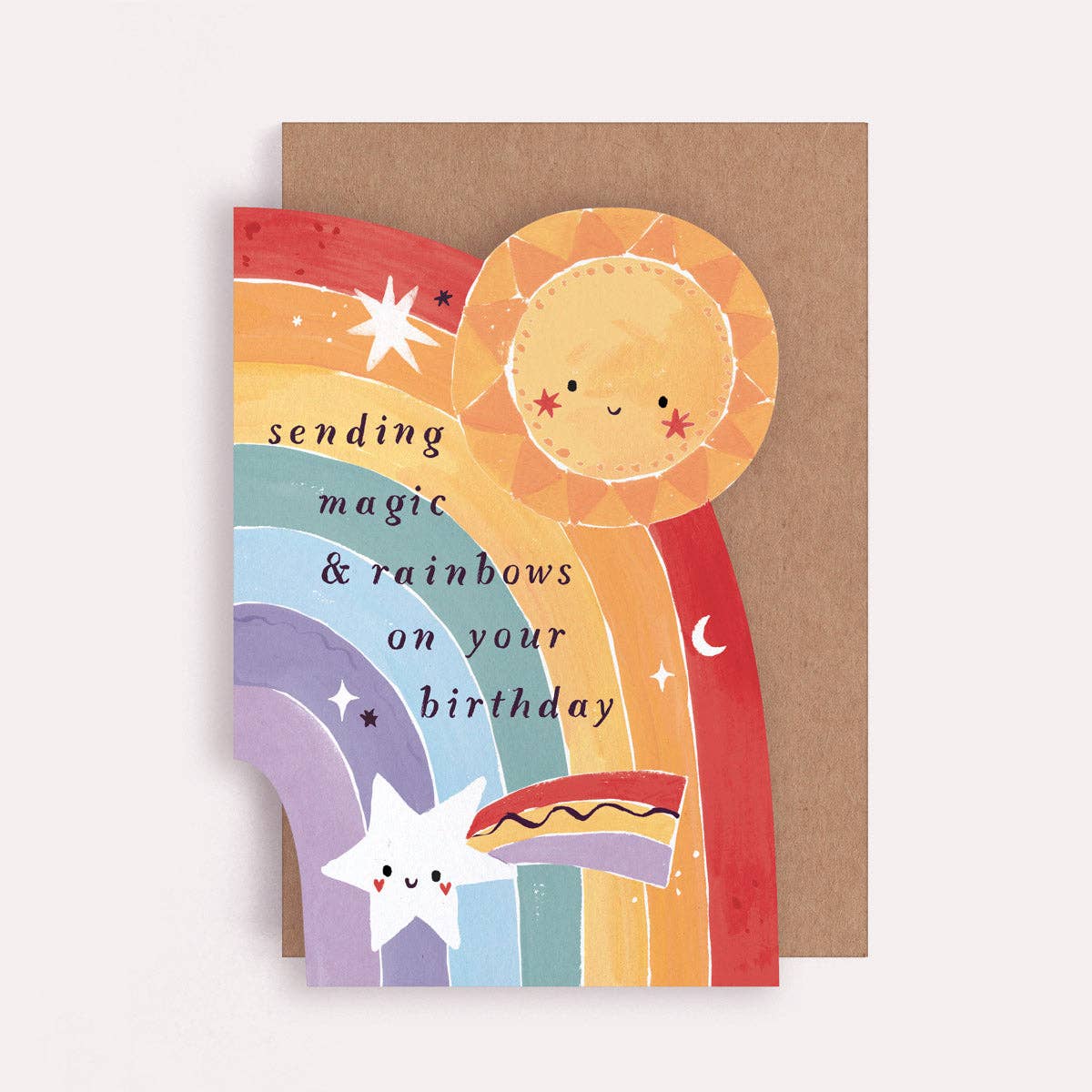 Magic & Rainbows Birthday Card