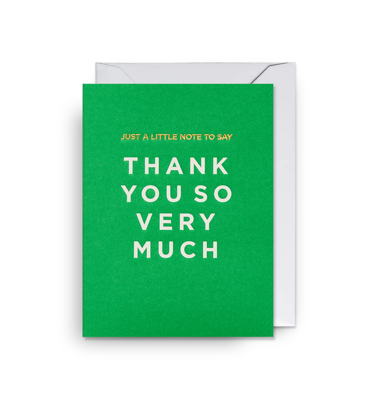 Pack Of Five Little Note To Say Thank You Mini Cards