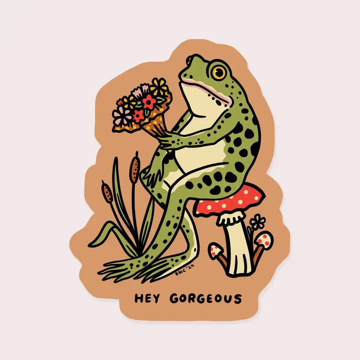 Hey Gorgeous Vinyl Sticker