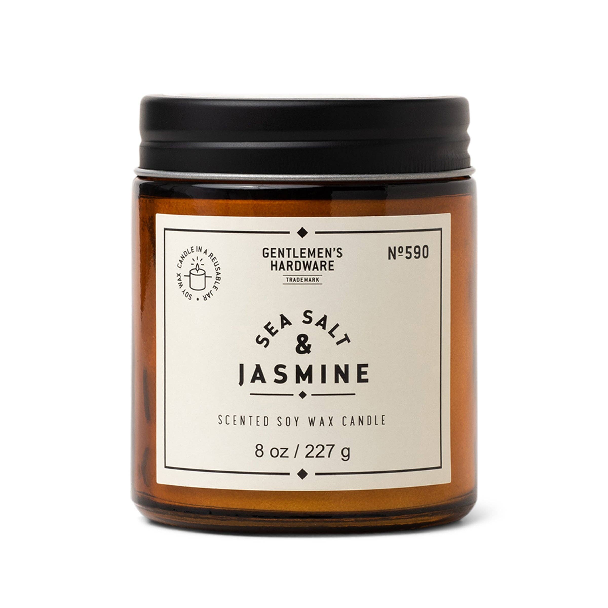 Jar Candle - Sea Salt & Jasmine