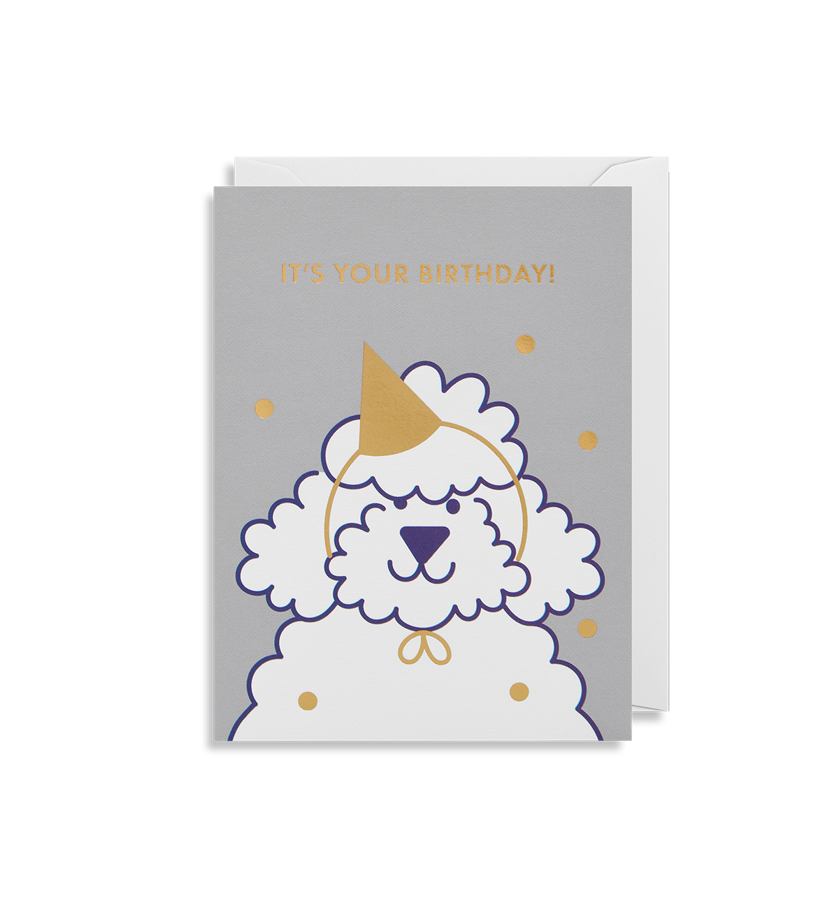 Poodle - It's Your Birthday! Card