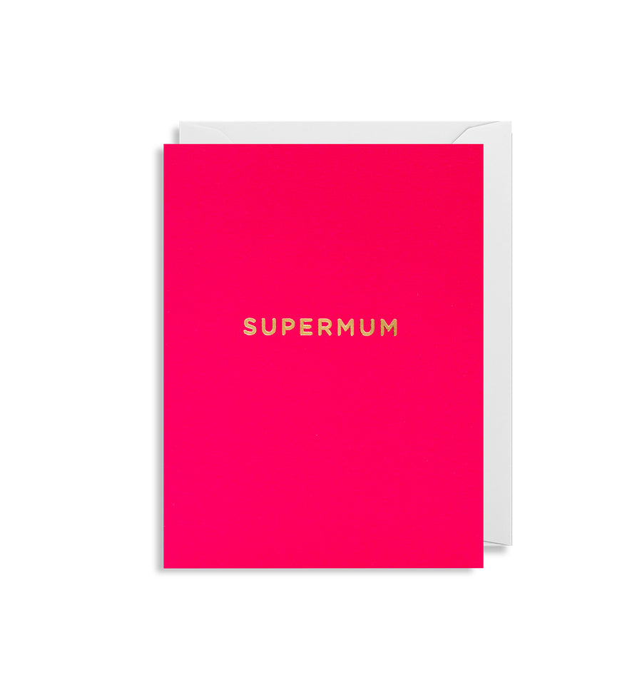 Supermum Mother's Day Mini Card