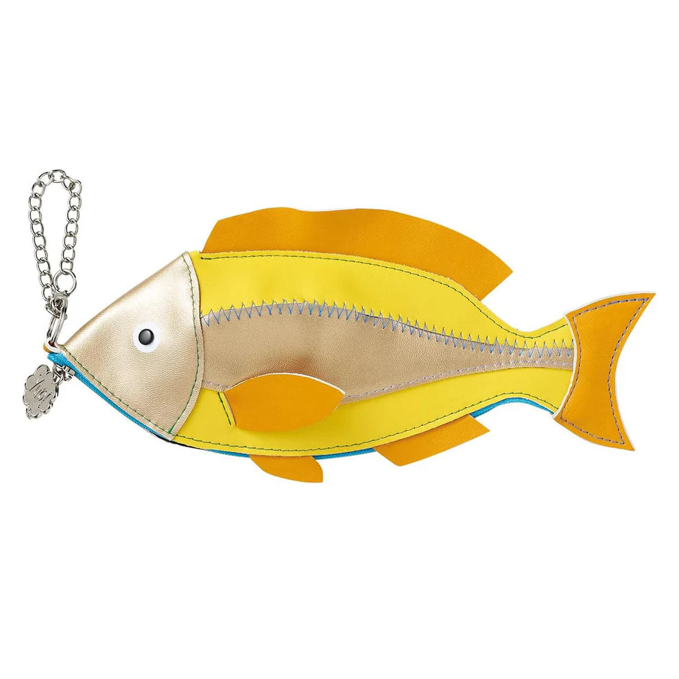 Yellow Fish Pouch