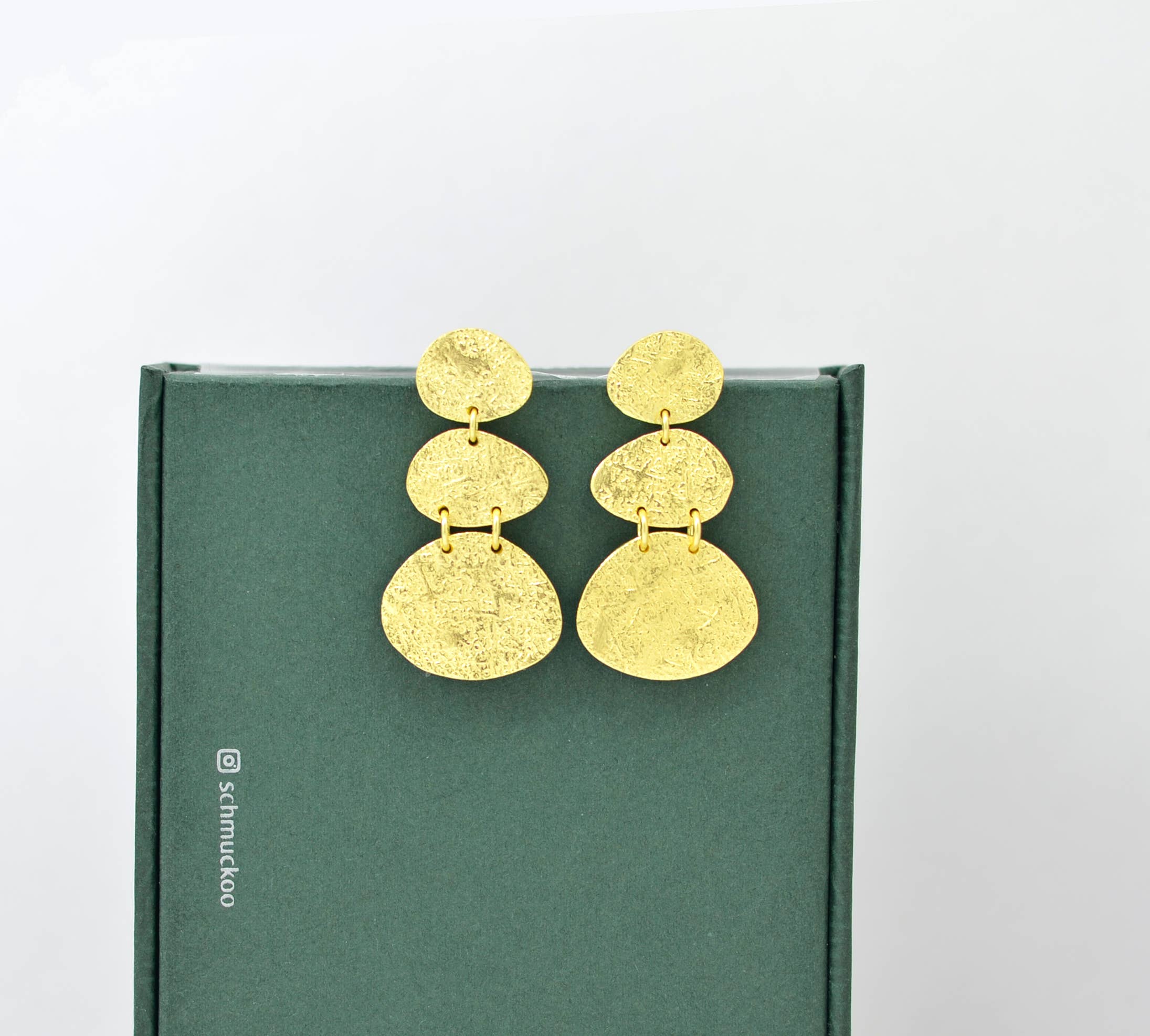 Debra Stud Earrings Gold Plated