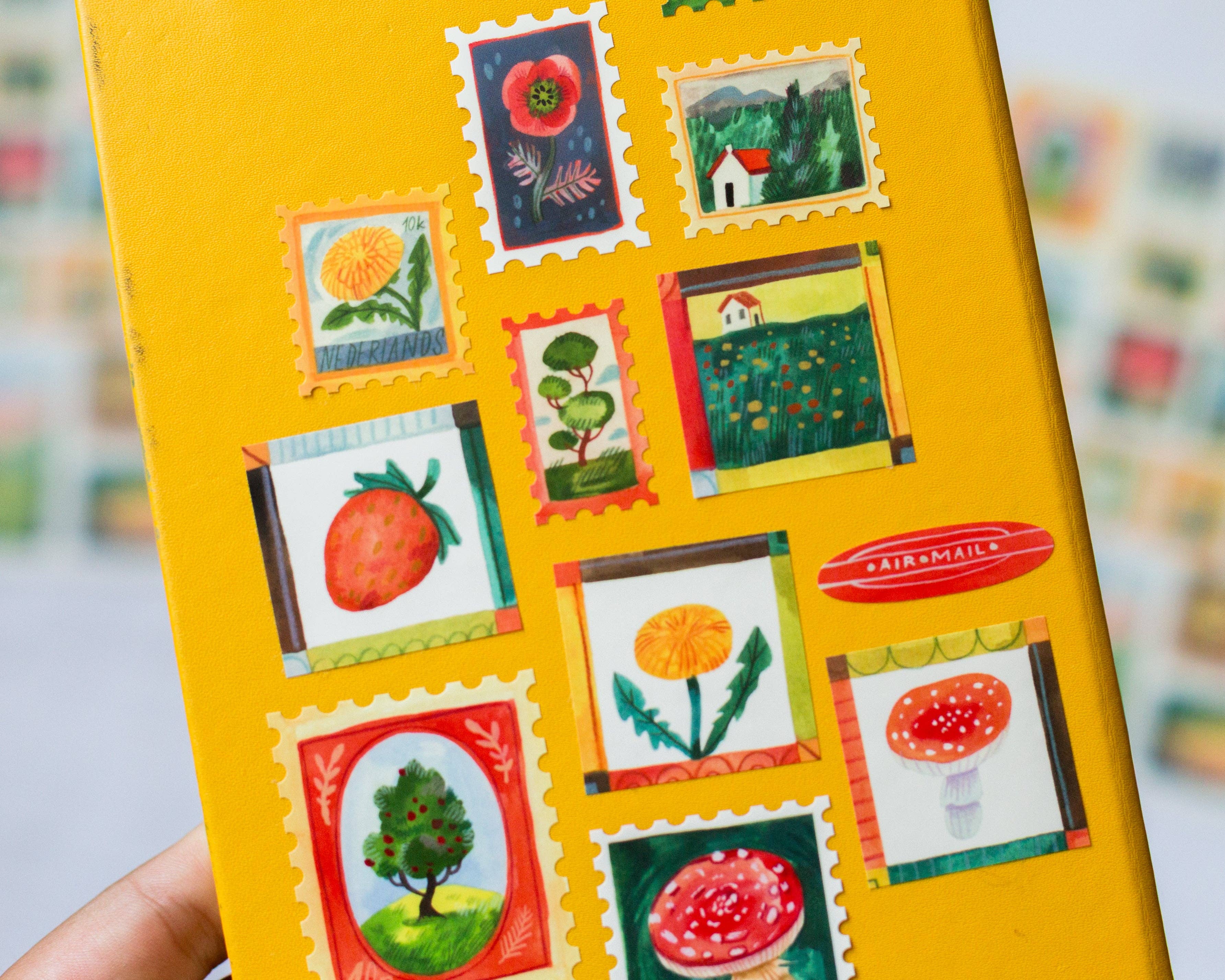 Stamps Vinyl Sticker Sheet