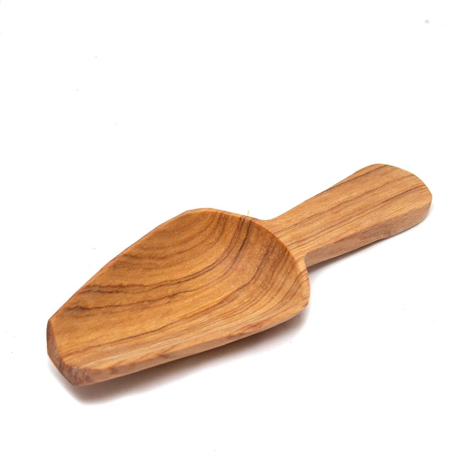 Small Olive Wood Scoop