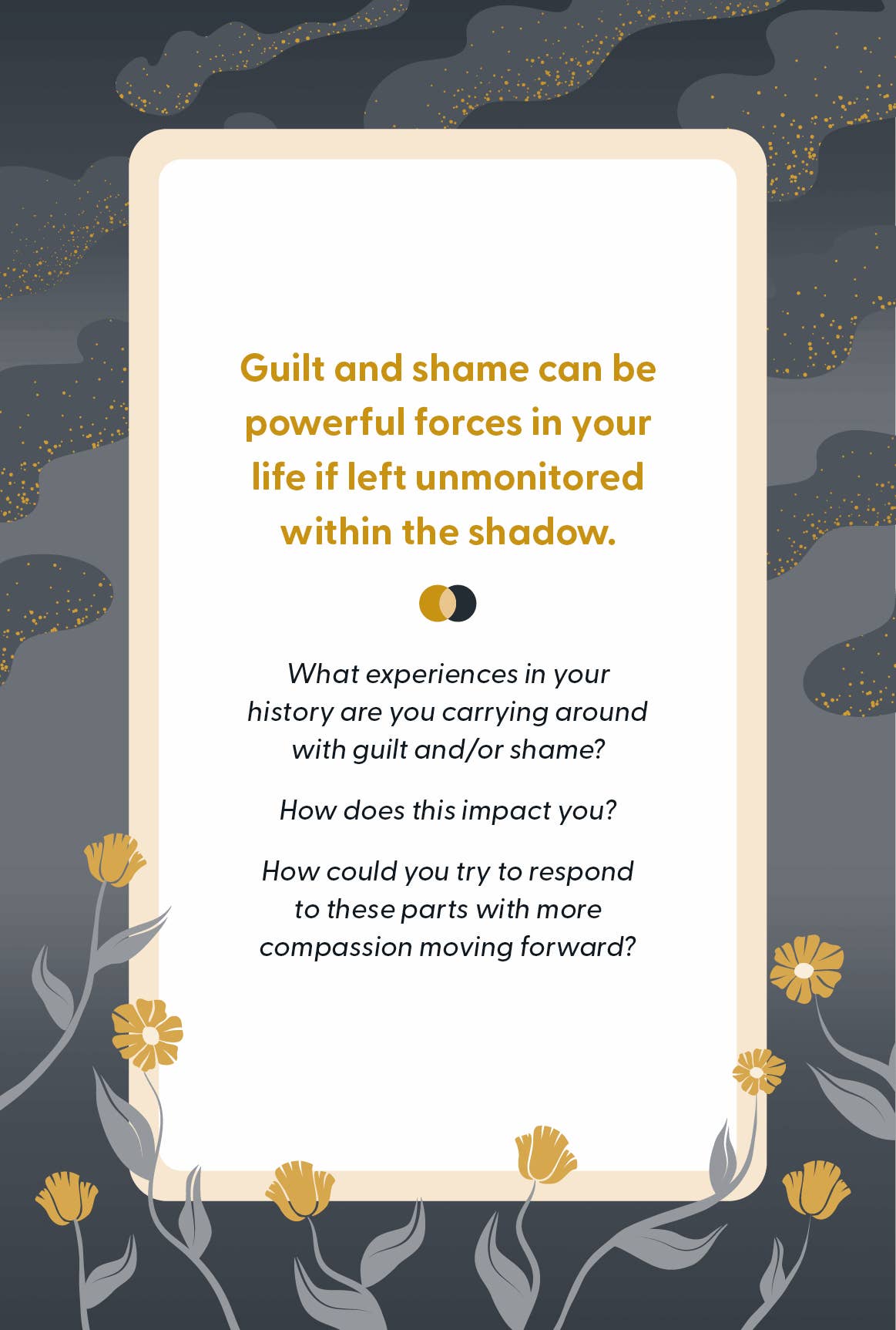 Shadow Work Self-Reflection Deck