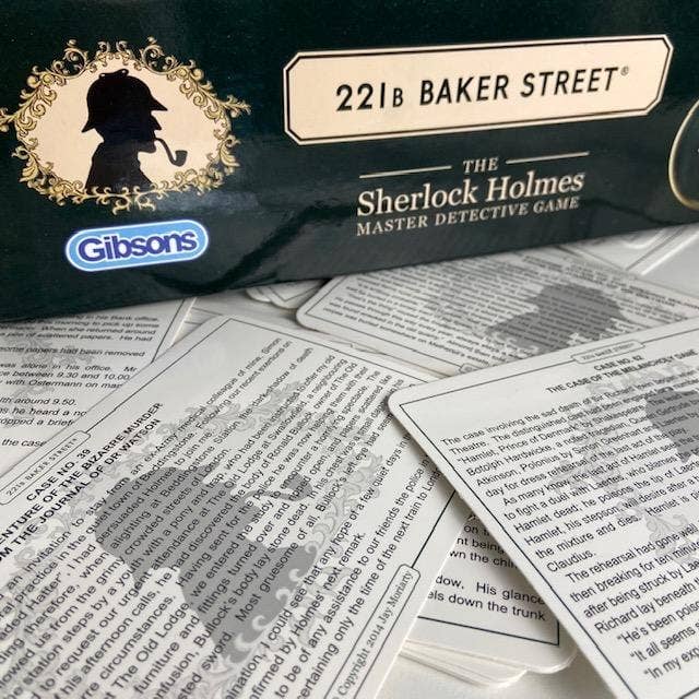 221B Baker Street Family Board Game