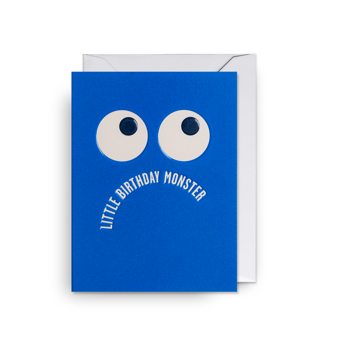 Little Monster Birthday Mini Card
