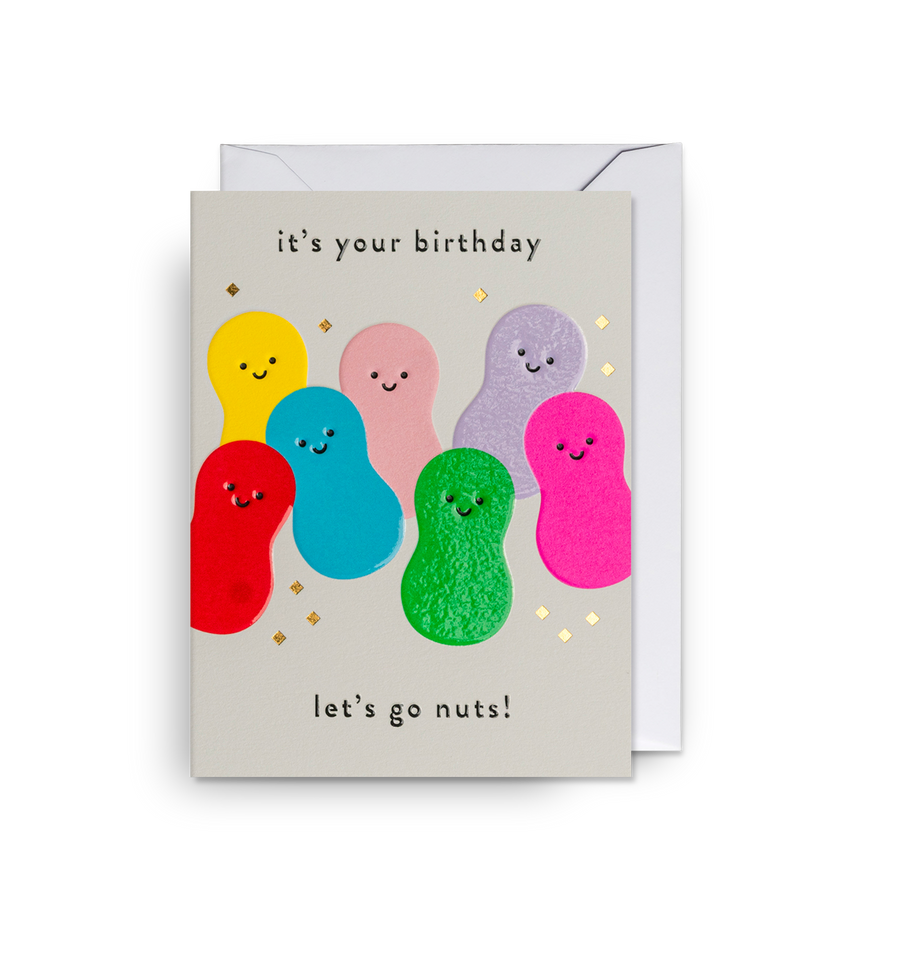 Go Nuts Mini Birthday Card