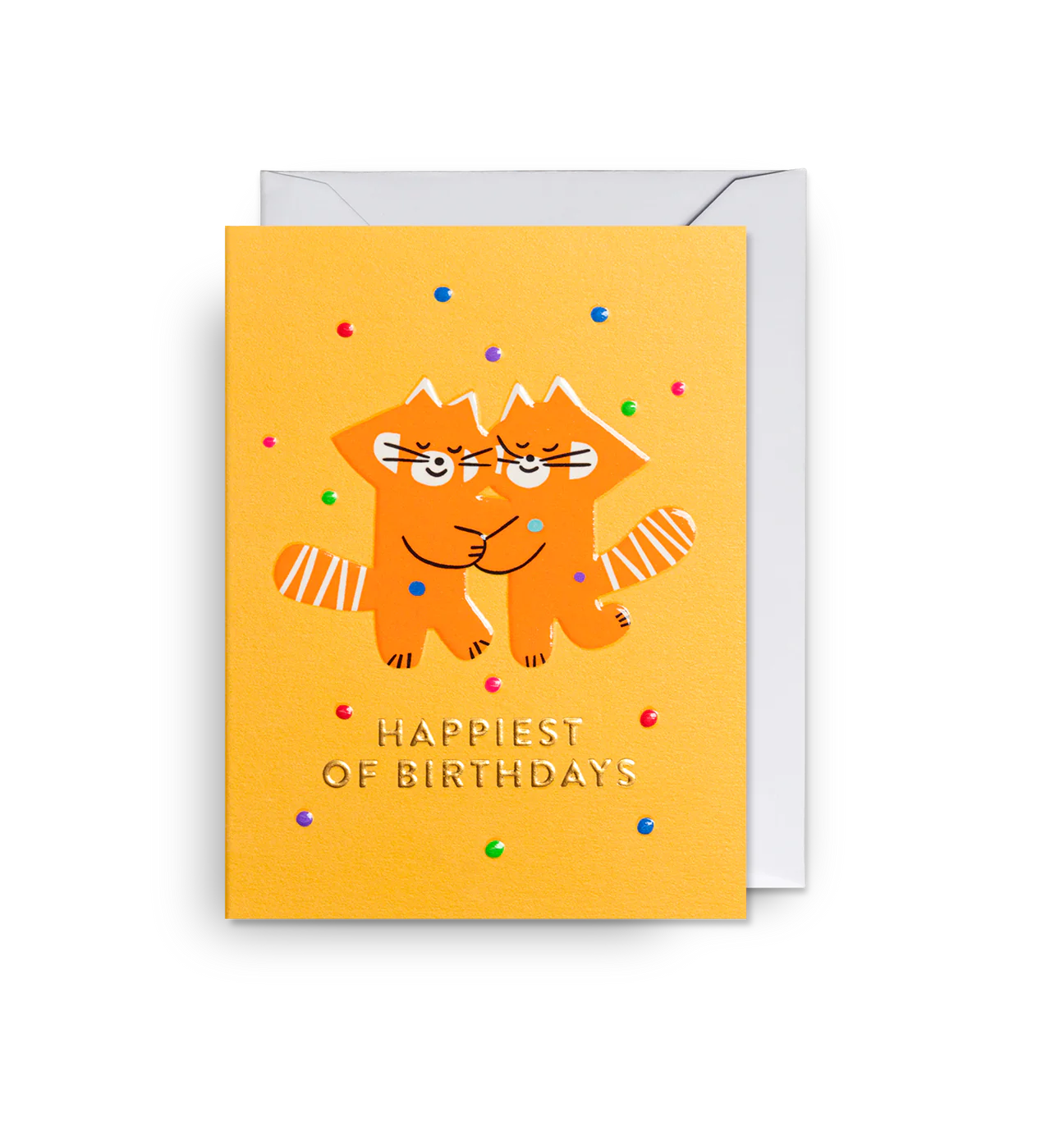 Happiest Of Birthdays Raccoons Mini Card