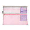 Mesh Pen & Tool Pouch - Pink Large