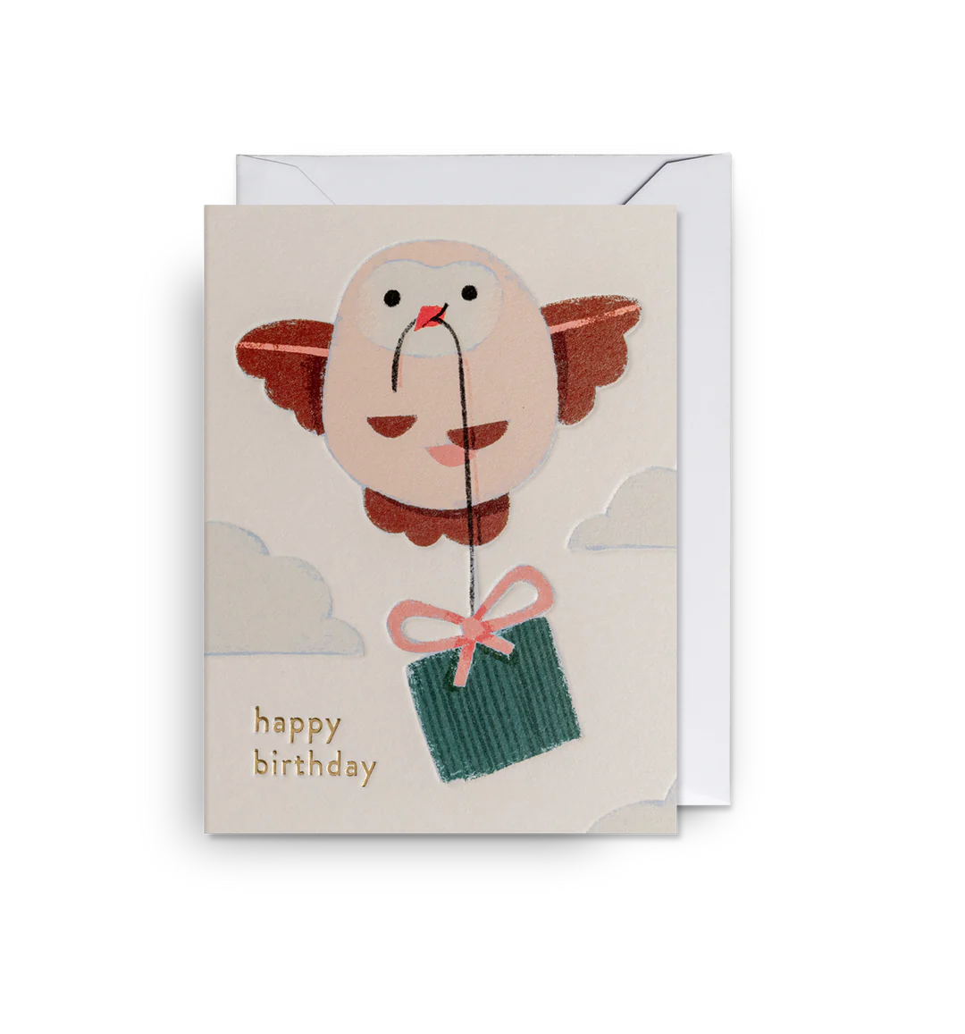 Little Owl Mini Birthday Card