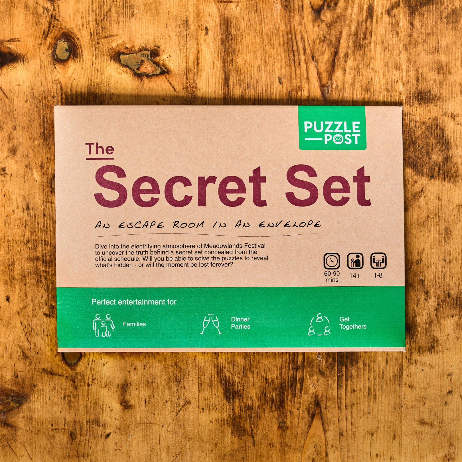 The Secret Set Escape Room Game