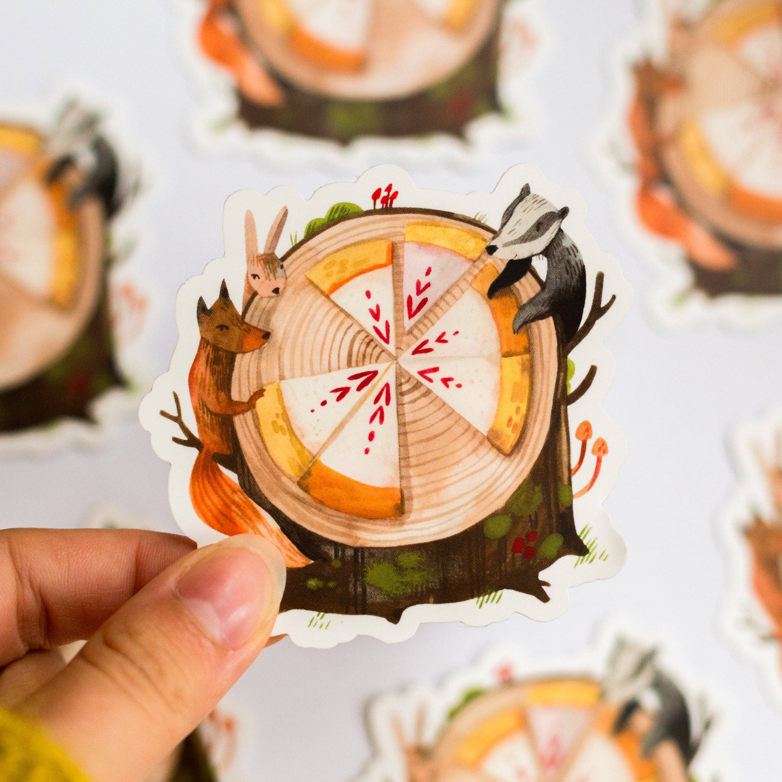 Forest Feast Vinyl Sticker