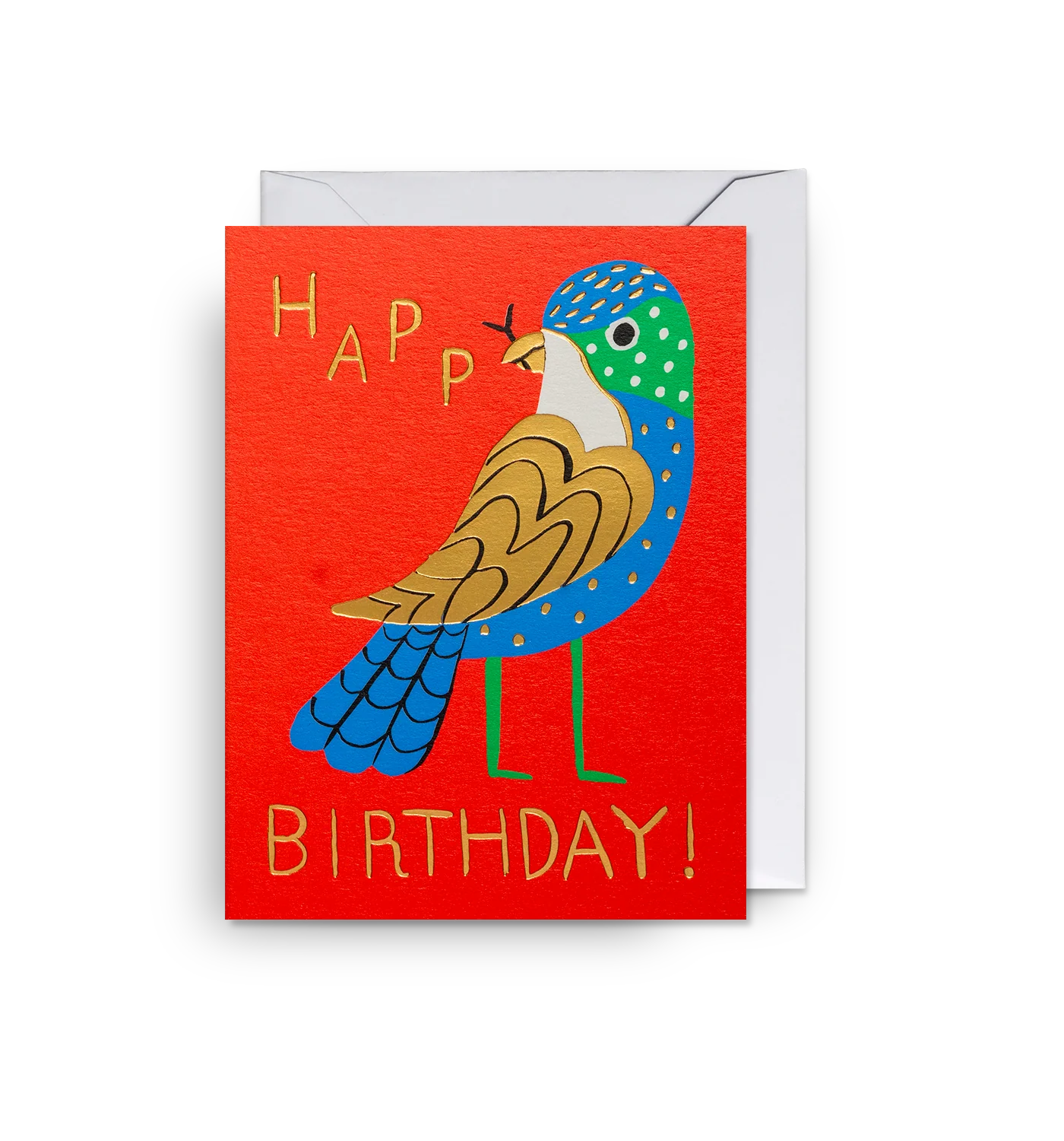 Birthday Bird Mini Card