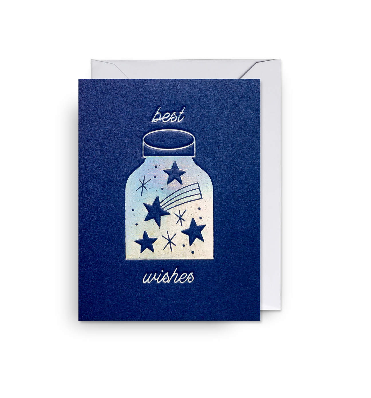 Best Wishes Jar Mini Card