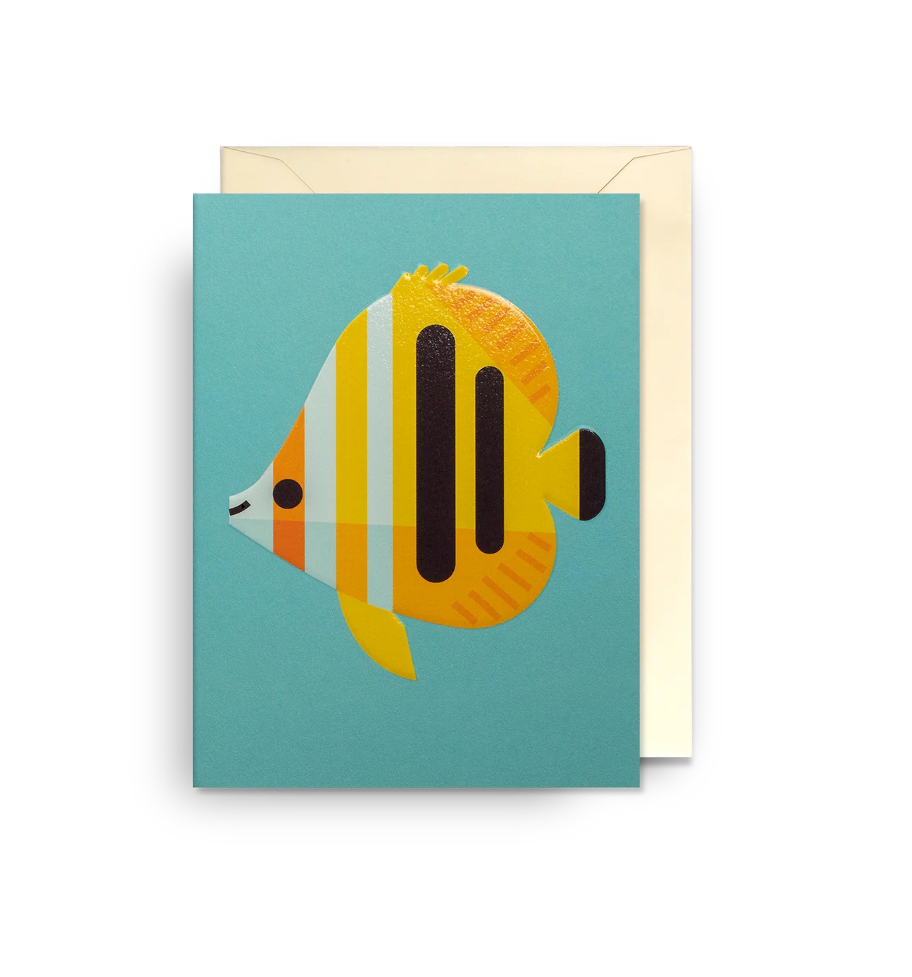 Copperband Butterflyfish Mini Card