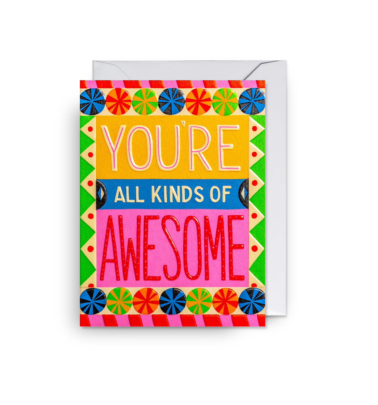 You're All Kinds of Awesome Mini Card