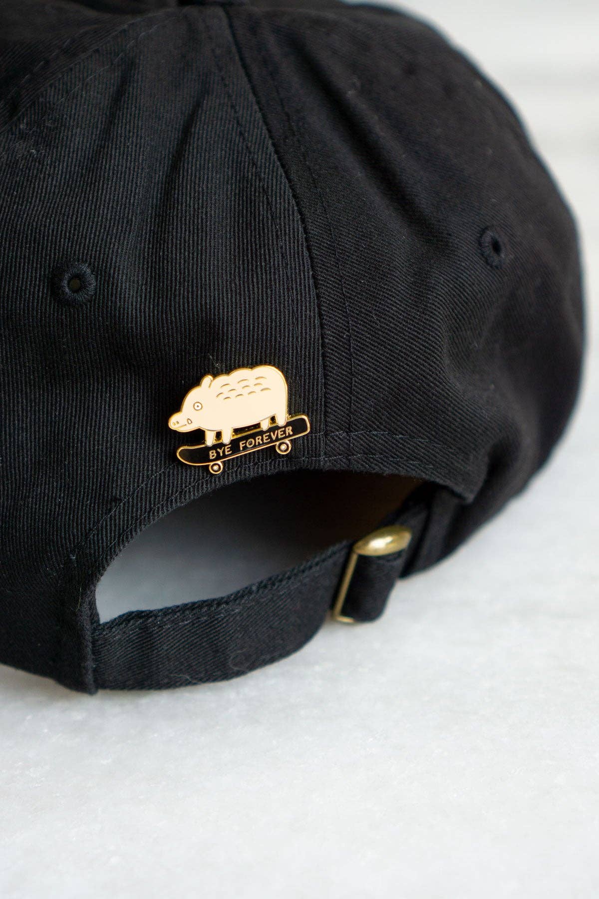 Bye Forever Enamel Pin
