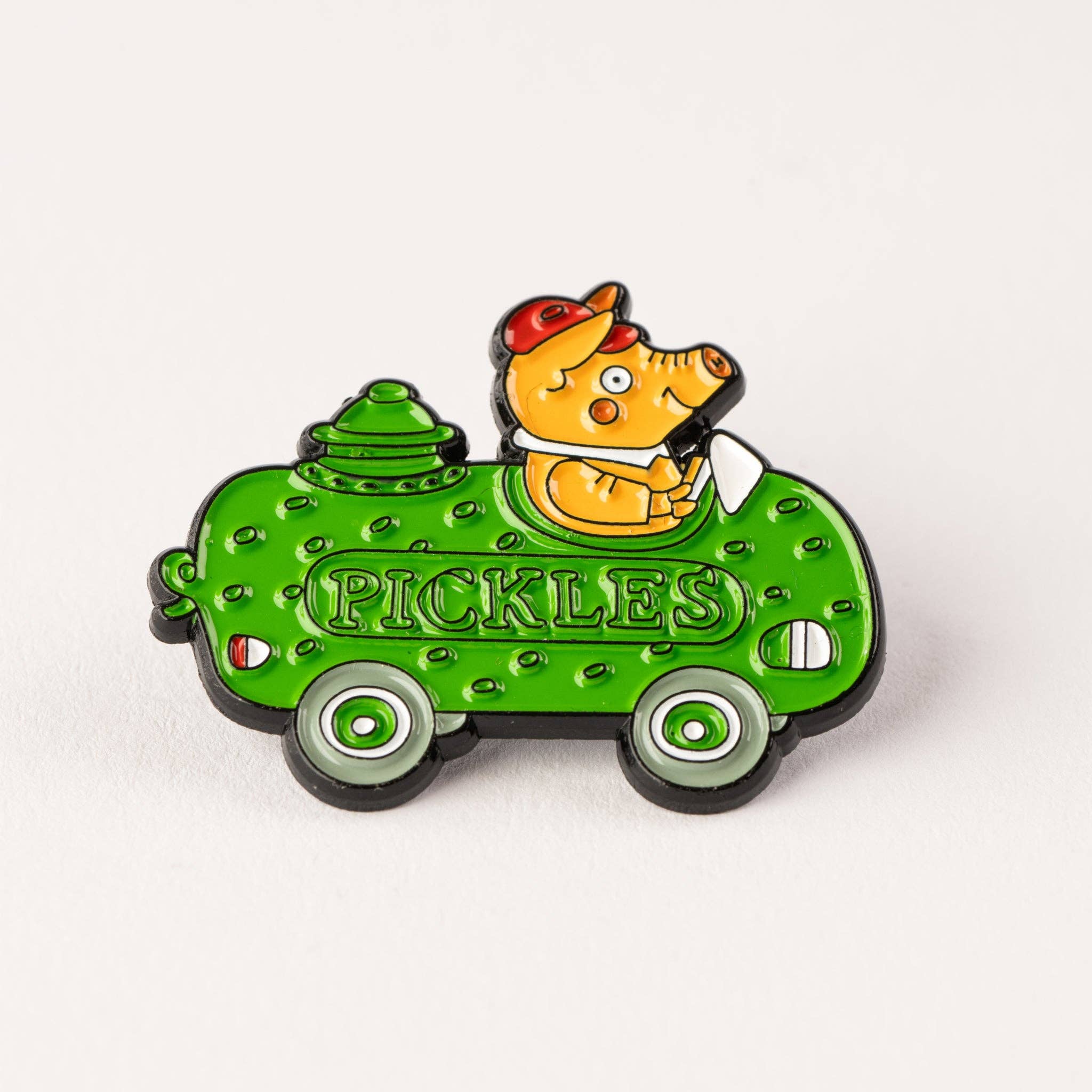 Richard Scarry Picklecar Pin Badge