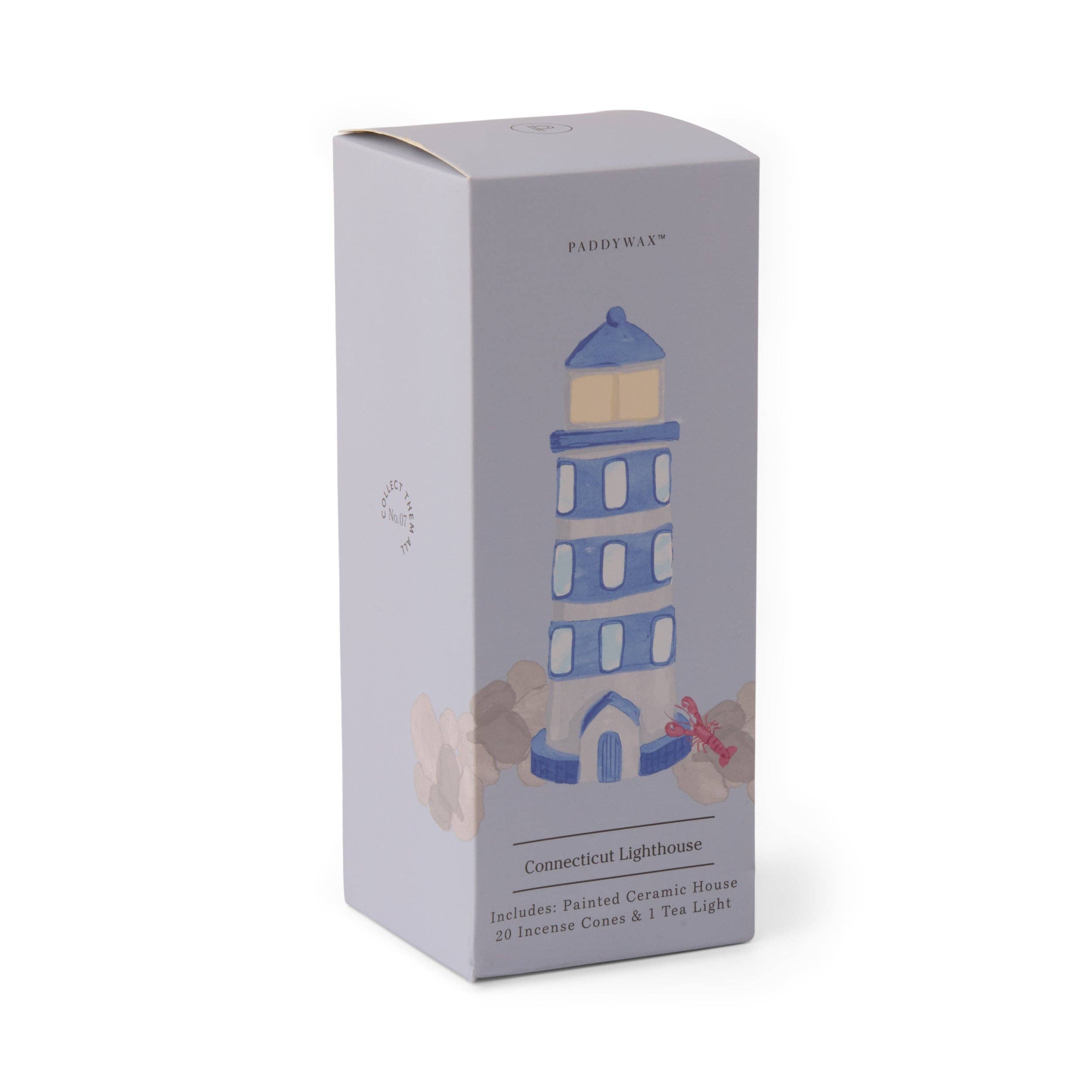 Lighthouse Incense Burner & Tea Light Holder