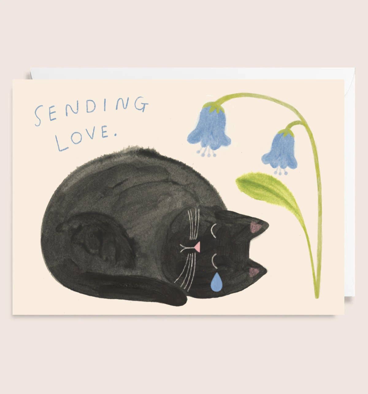 Cat Sympathy Card