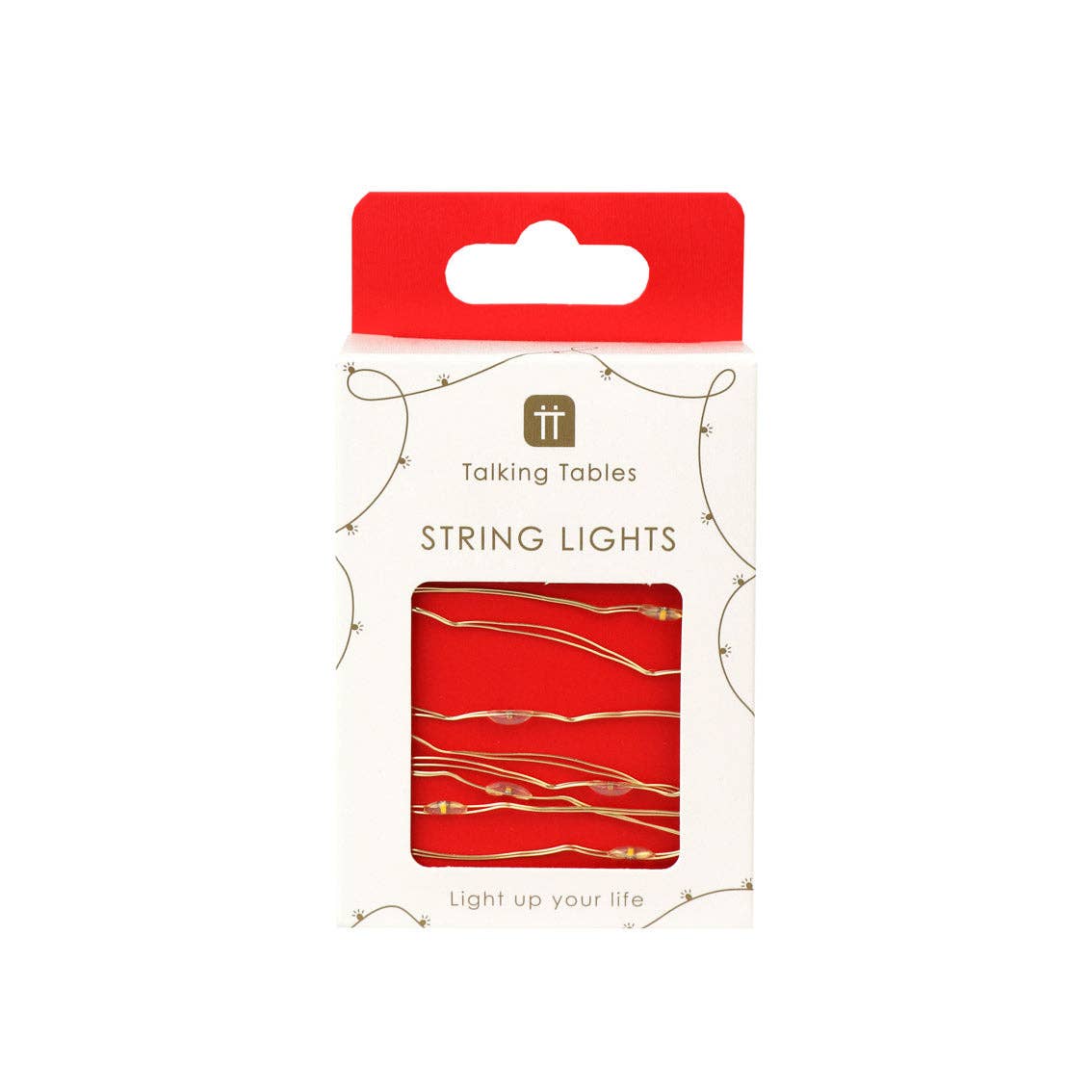Gold LED String Lights