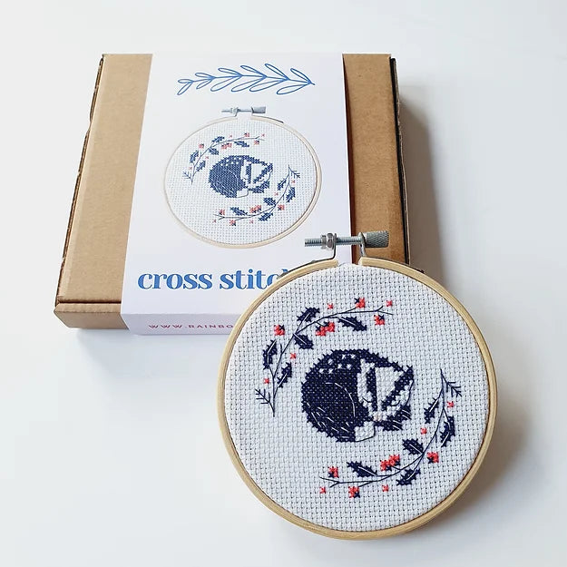 Badger Cross Stitch Kit