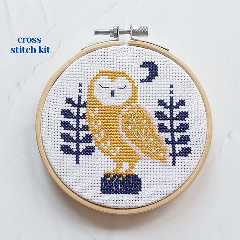 Owl Cross Stitch Kit