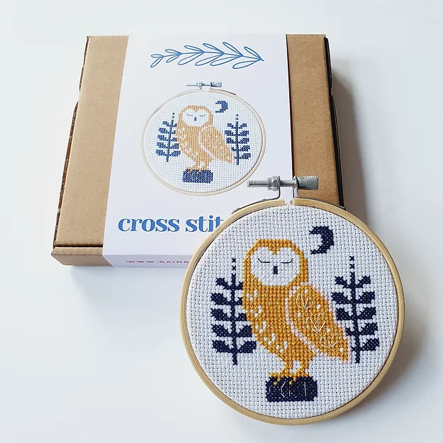 Owl Cross Stitch Kit